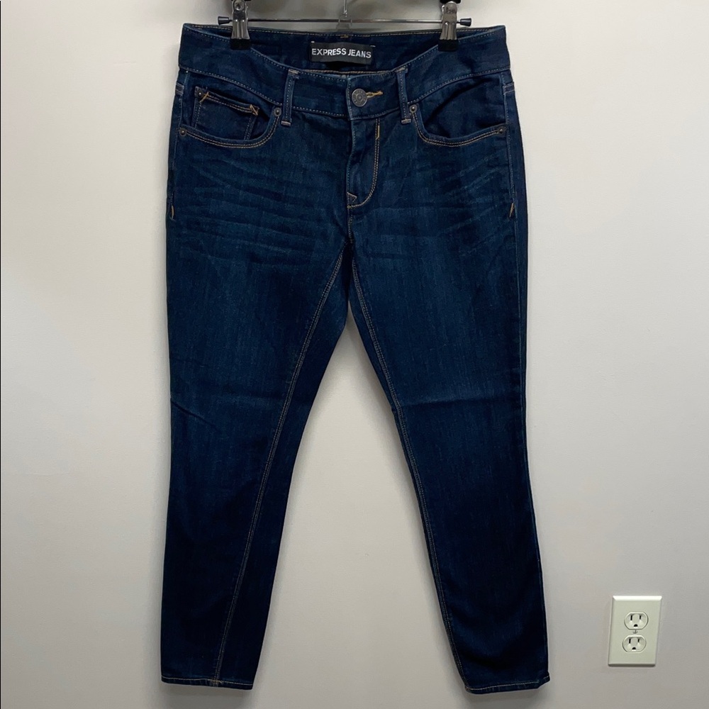 NWOT Express Jeans Low Rise Legging Denim Jeans 4S